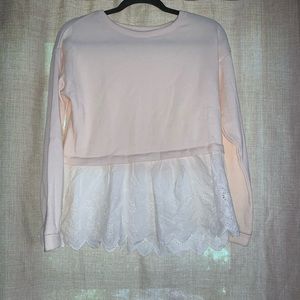 Charmed Hearts Cream Women’s Sweater